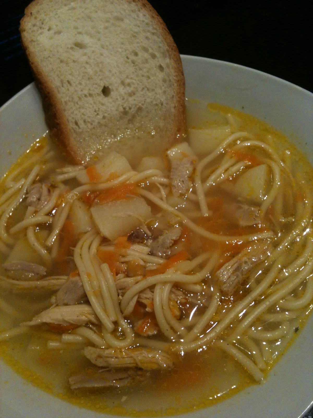What's For Dinner? Chicken Bouillon Soup (Russia)